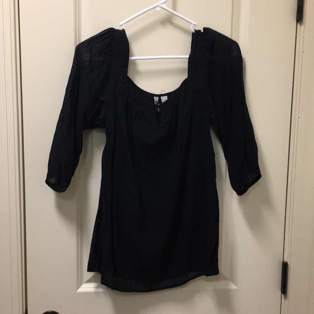 Old Navy S Black flowy tunic